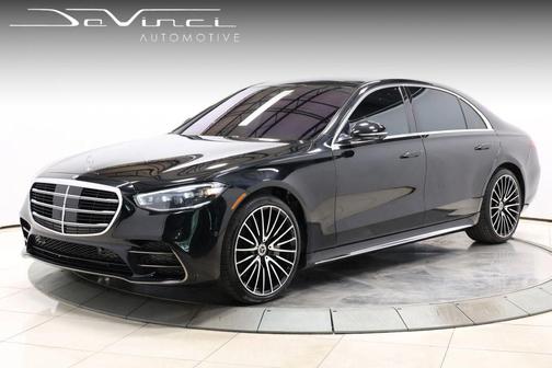 Obsidian Black Metallic 2022 Mercedes-Benz S-Class 4MATIC