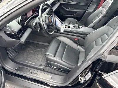 Black 2021 Porsche Taycan Sedan 4D