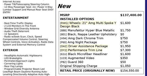 2022 Mercedes-Benz AMG SL 55 Base