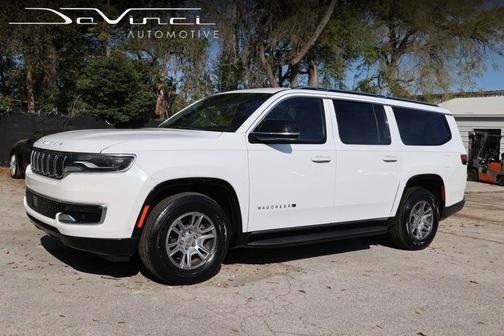 Bright White Clearcoat 2023 Jeep Wagoneer L Series I 4x4