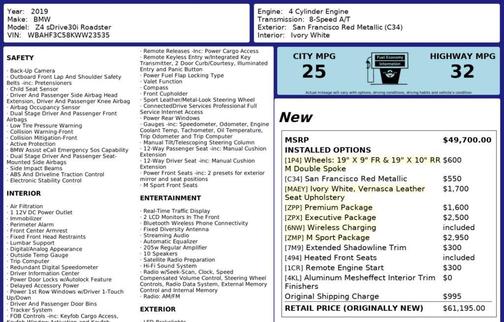 2019 BMW Z4 sDrive30i