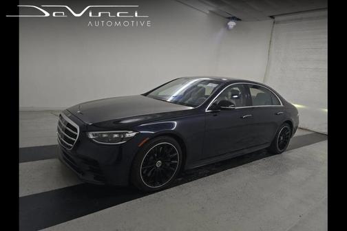 Nautical Blue Metallic 2022 Mercedes-Benz S-Class 4MATIC