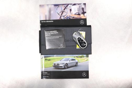 Nautical Blue Metallic 2022 Mercedes-Benz S-Class 4MATIC