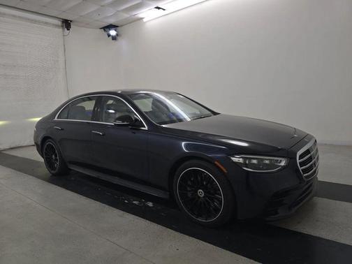 Nautical Blue Metallic 2022 Mercedes-Benz S-Class 4MATIC