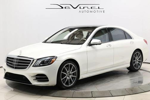 Diamond White 2018 Mercedes-Benz S-Class 4MATIC