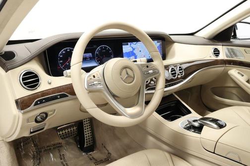 Diamond White 2018 Mercedes-Benz S-Class 4MATIC