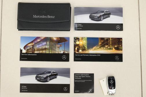 Diamond White 2018 Mercedes-Benz S-Class 4MATIC