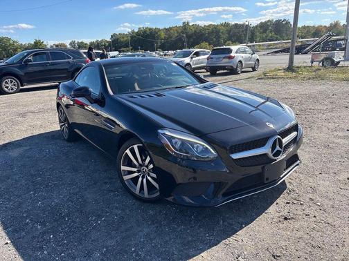 Black 2018 Mercedes-Benz SLC 300 Base