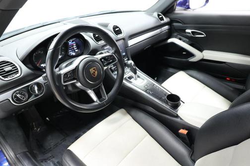 Blue 2021 Porsche 718 Cayman Coupe 2D