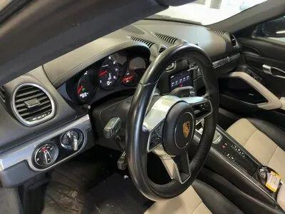 Blue 2021 Porsche 718 Cayman Coupe 2D