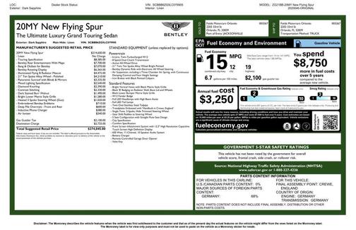 2020 Bentley Flying Spur W12