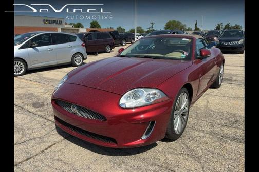 Burgundy 2010 Jaguar XK Base