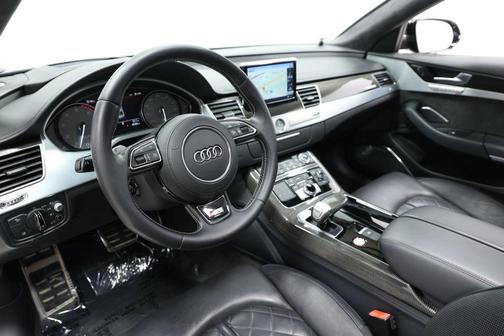 Gray 2016 Audi S8 4.0T Plus