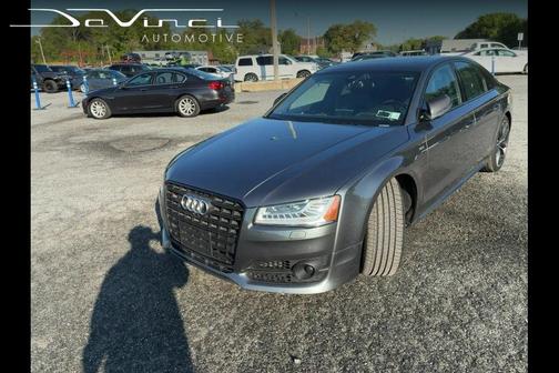 Gray 2016 Audi S8 4.0T Plus