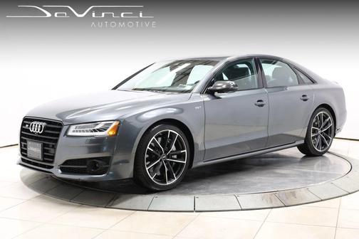 Gray 2016 Audi S8 4.0T Plus