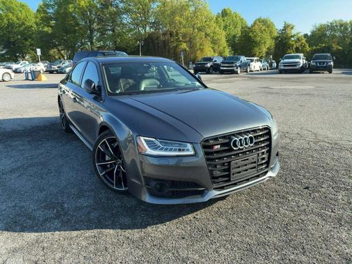 Gray 2016 Audi S8 4.0T Plus