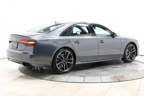 Gray 2016 Audi S8 4.0T Plus