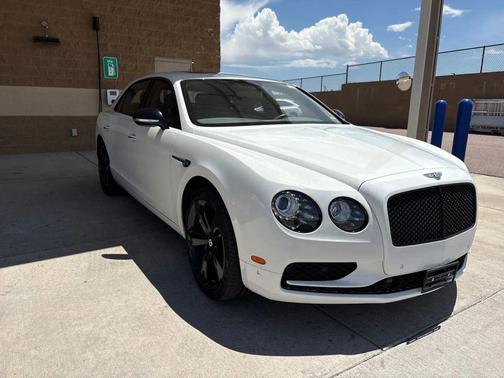 White 2018 Bentley Flying Spur W12 S Sedan 4D
