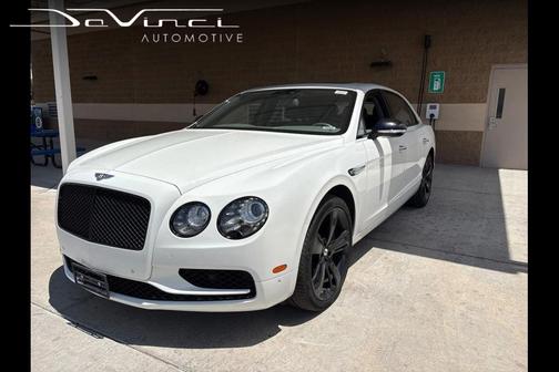 White 2018 Bentley Flying Spur W12 S Sedan 4D