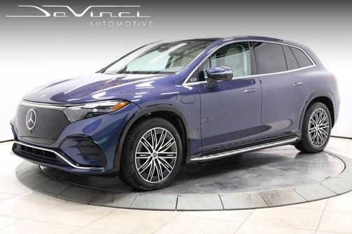 Twilight Blue Metallic 2023 Mercedes-Benz EQS 580 4MATIC