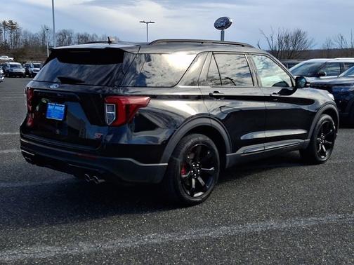 AGATE BLACK METALLIC 2022 Ford Explorer ST