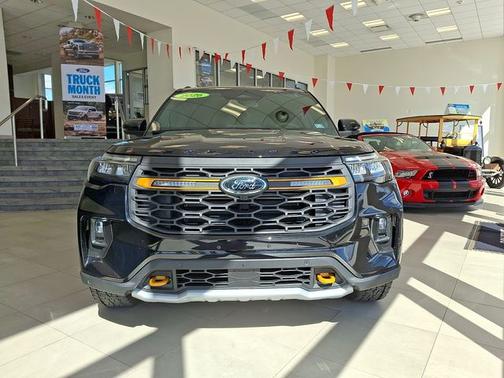 AGATE BLACK METALLIC 2026 Ford Explorer TREMOR