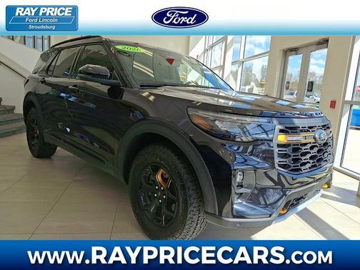 AGATE BLACK METALLIC 2026 Ford Explorer TREMOR