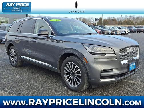 Asher Gray Metallic Clearcoat 2023 Lincoln Aviator Reserve AWD