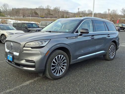 Asher Gray Metallic Clearcoat 2023 Lincoln Aviator Reserve AWD
