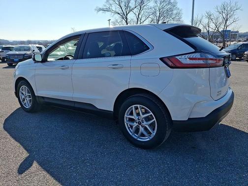 Star White Metallic Tri-Coat 2022 Ford Edge SEL