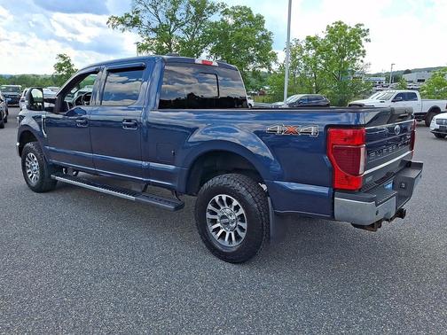 Blue Jeans Metallic 2020 Ford F-250 Lariat