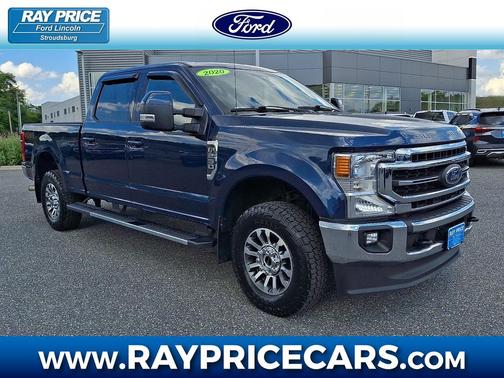 Blue Jeans Metallic 2020 Ford F-250 Lariat