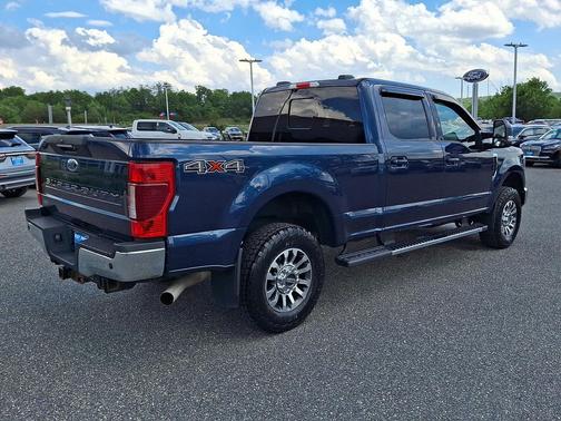 Blue Jeans Metallic 2020 Ford F-250 Lariat