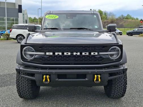 CARBONIZED GRAY METALLIC 2022 Ford Bronco WILDTRAK