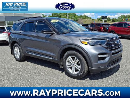 Carbonized Gray Metallic 2023 Ford Explorer XLT