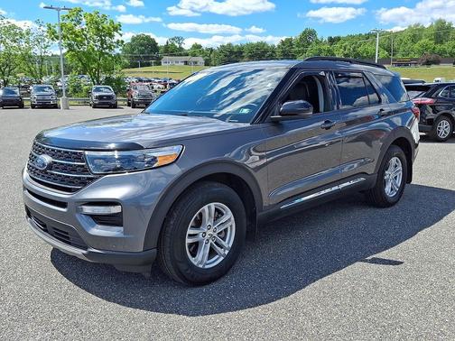 Carbonized Gray Metallic 2023 Ford Explorer XLT