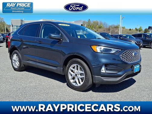 Stone Blue Metallic 2024 Ford Edge SEL