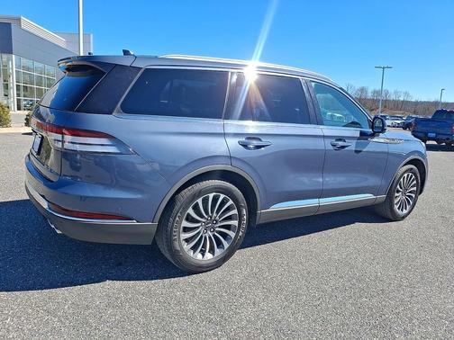 Ocean Drive Blue 2021 Lincoln Aviator Reserve AWD