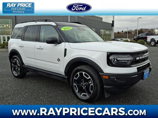 Oxford White 2023 Ford Bronco Sport Outer Banks