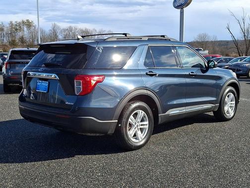Stone Blue Metallic 2023 Ford Explorer XLT