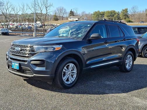 Stone Blue Metallic 2023 Ford Explorer XLT