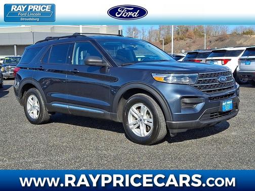 Stone Blue Metallic 2023 Ford Explorer XLT