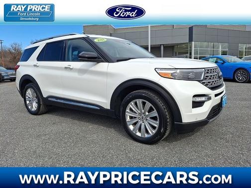 STAR WHITE MET TRI-COAT 2022 Ford Explorer LIMITED