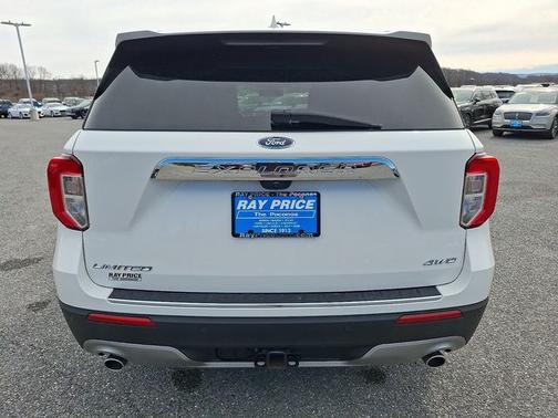 STAR WHITE MET TRI-COAT 2022 Ford Explorer LIMITED