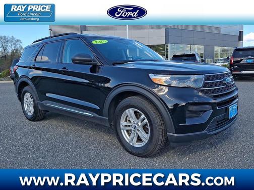 Agate Black Metallic 2023 Ford Explorer XLT