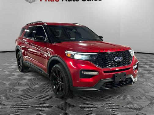 Rapid Red Metallic 2021 Ford Explorer ST Sport Utility 4D