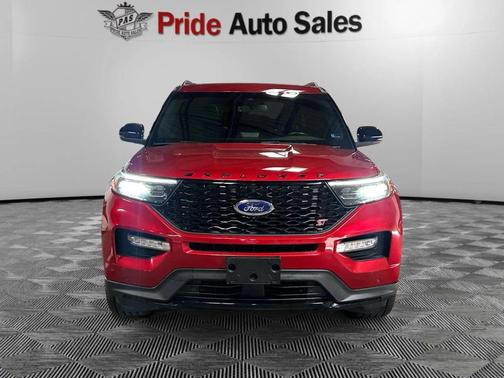Rapid Red Metallic 2021 Ford Explorer ST Sport Utility 4D