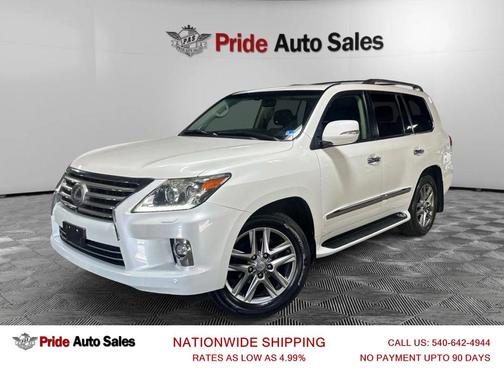 White 2015 Lexus LX 570 Base
