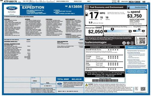 2022 Ford Expedition Timberline Sport Utility 4D