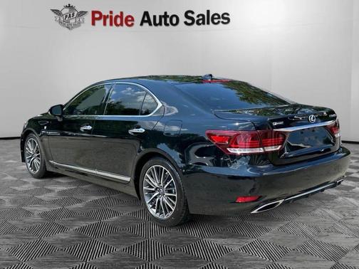 Black 2017 Lexus LS 460 Base